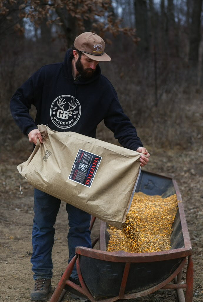 GB2 Outdoors Velvet Fuel VTX feed 50lb bag with Tick Guard (Discounts for pallet quantities)