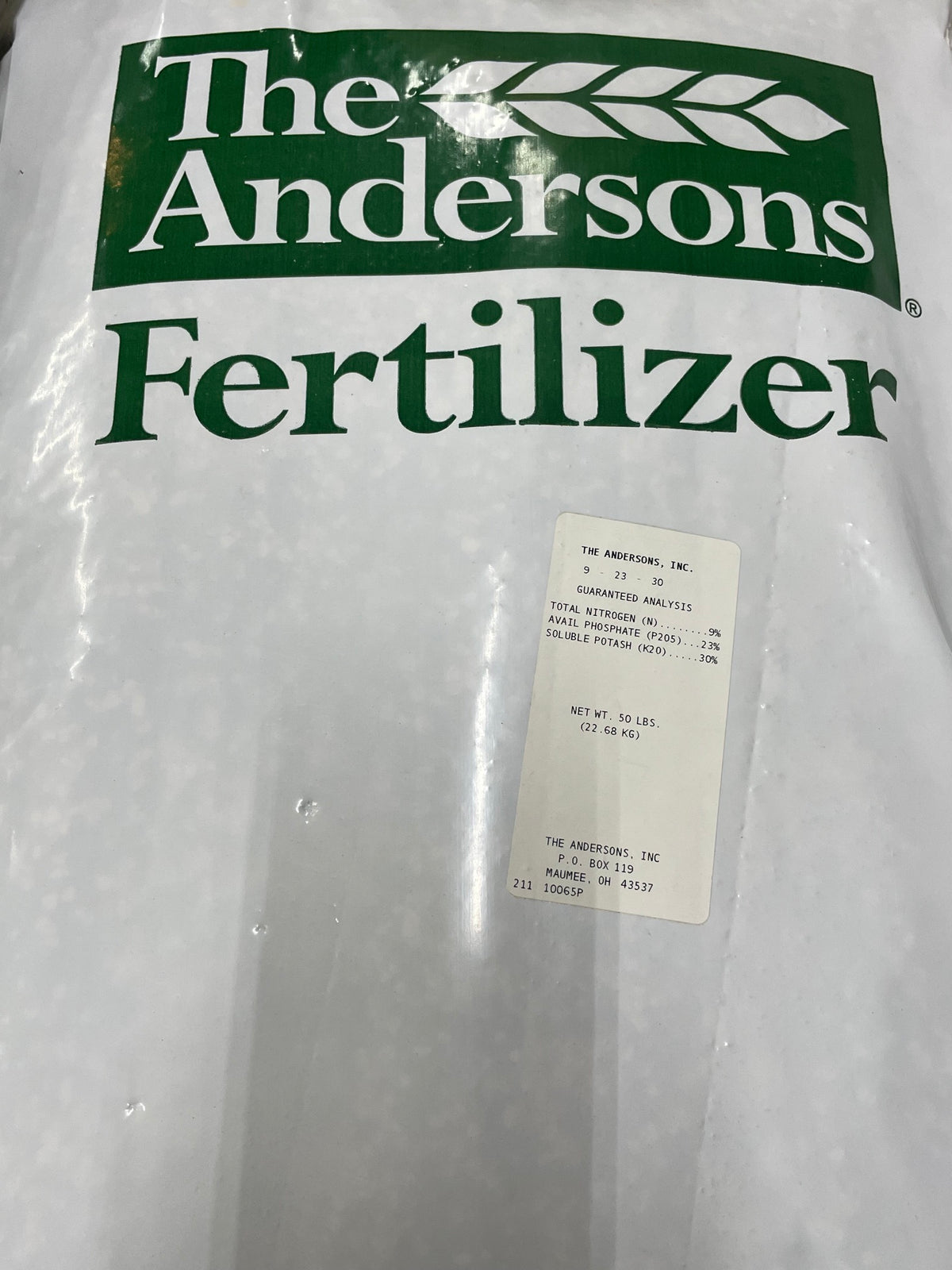 50 lb Fertilizer 9-23-30
