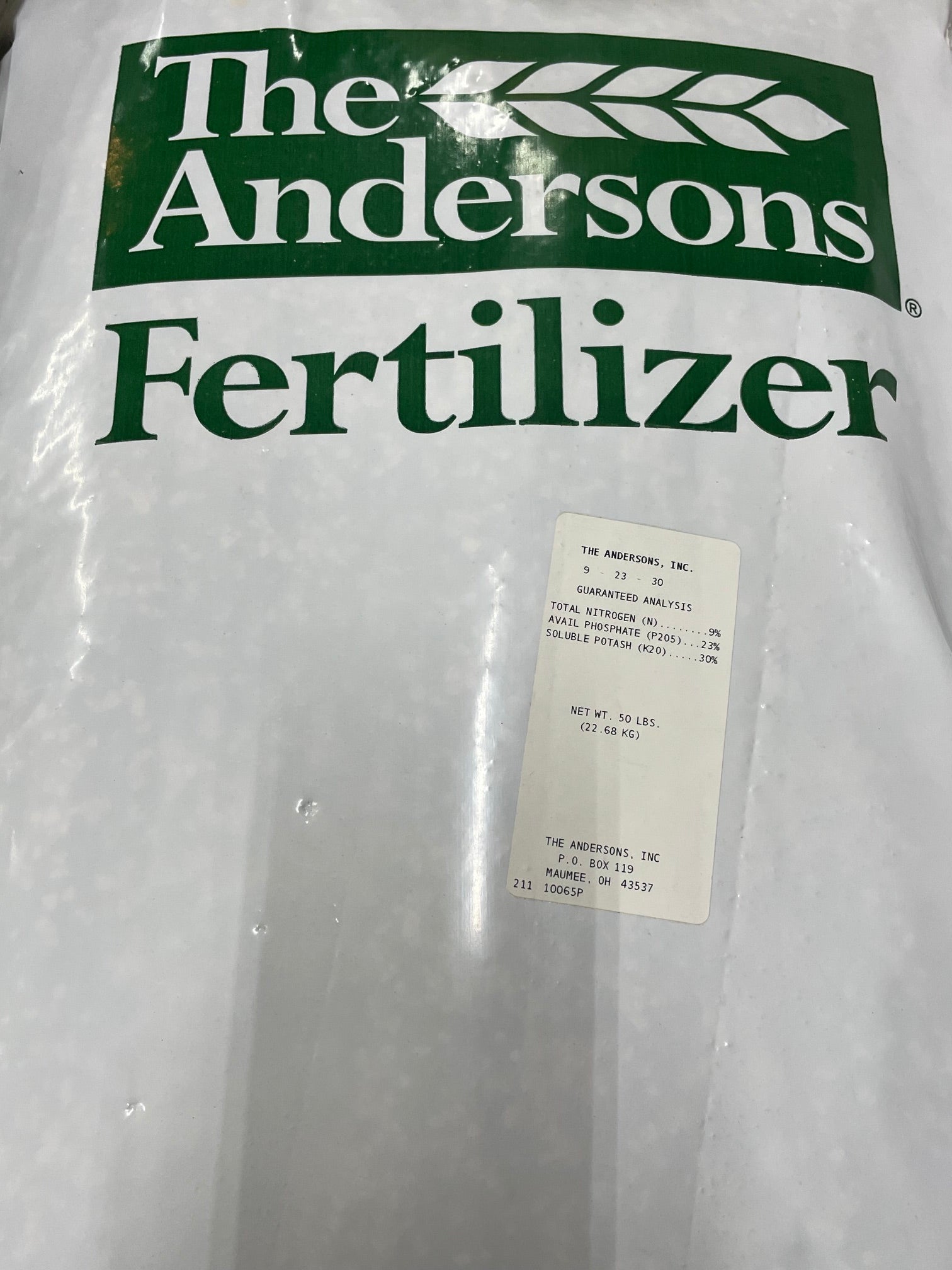 50 lb Fertilizer 9-23-30