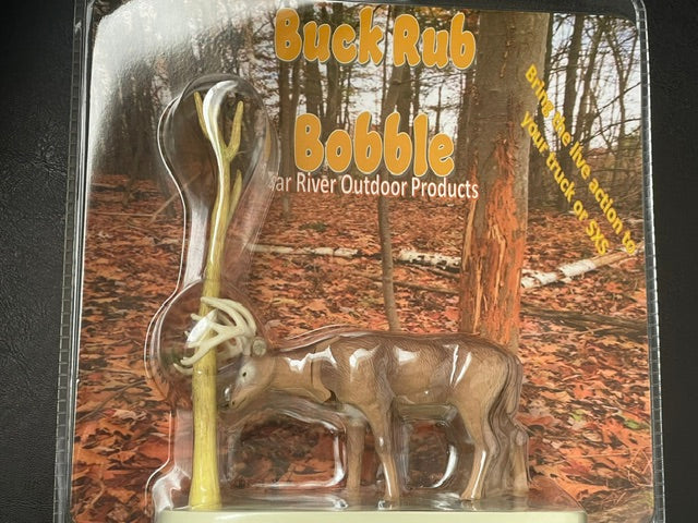 Bobble Head Buck Rubbing Tree