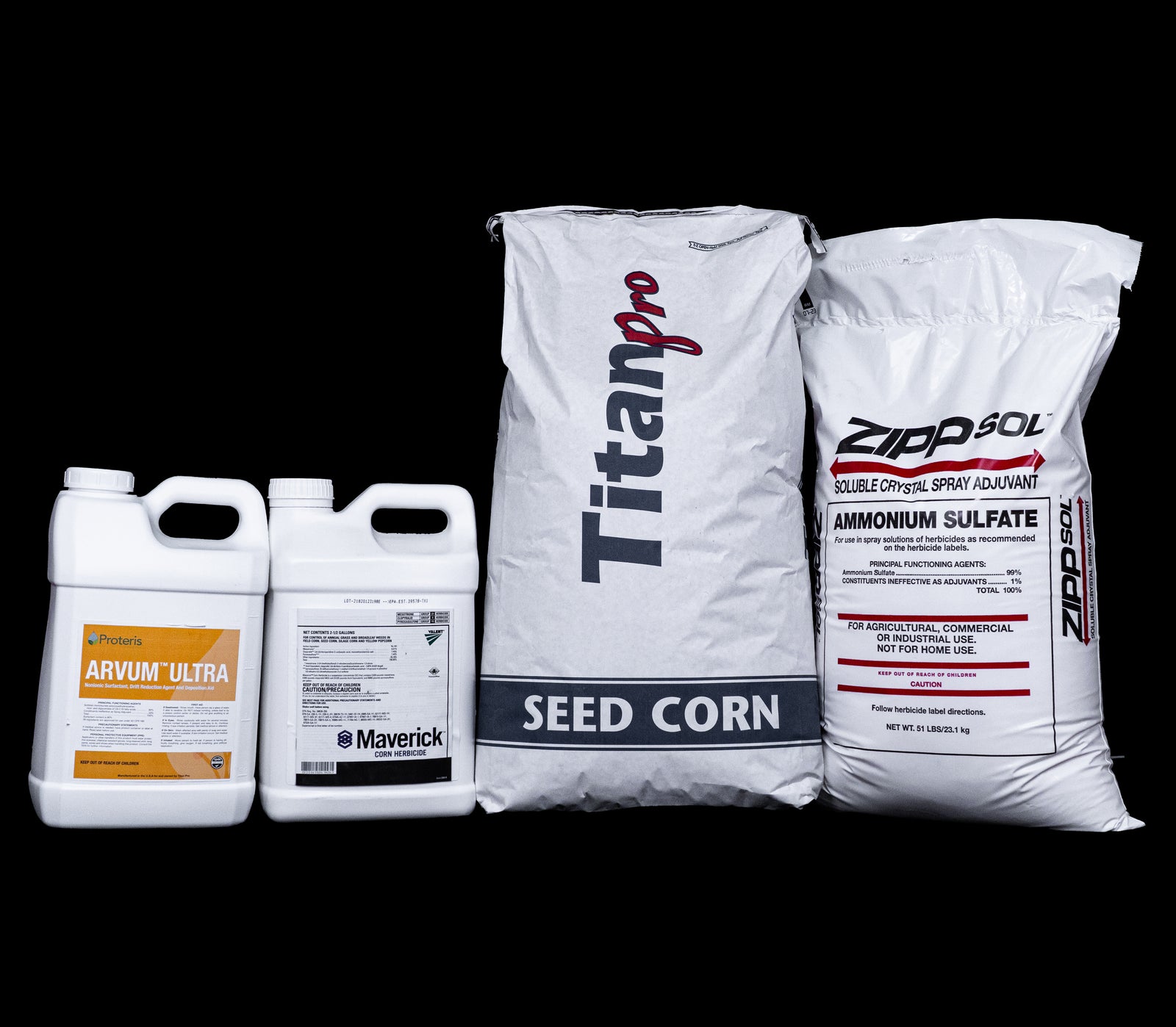 Conventional (non-traited) Corn Plot Kit For 10 Acres (Call 515-468-7088 to order) Includes Seed, Herbicides & Ams