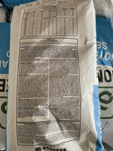 Pioneer E3 Soybean Seed 140,000 seeds per bag Enlist, Glyphosate & Liberty Resistant