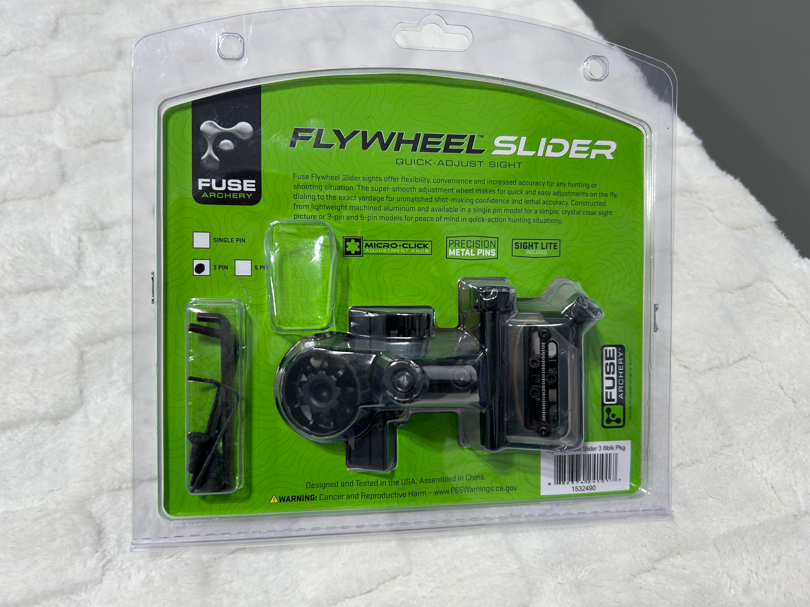Fuse 3-Pin Flywheel Slider – Precision & Control at Your Fingertips