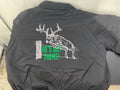 Whitetail Insanity White Bear Coat W/ Embroidered Logo On Front and Back (Made to Order)