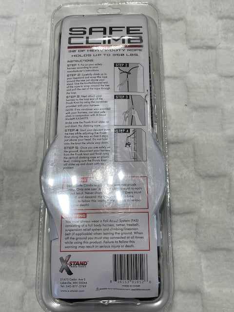 30' Safety Line A Must Have Tree Stand Accessory