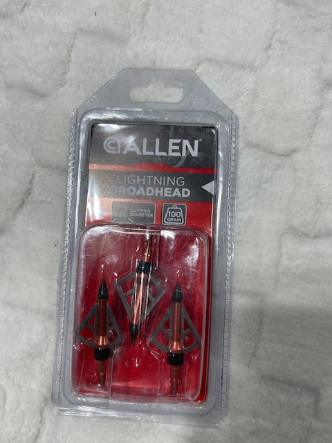 Allen Broadheads 3 Pack 100 Grain