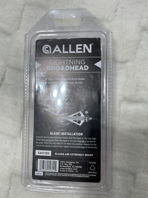 Allen Broadheads 3 Pack 100 Grain