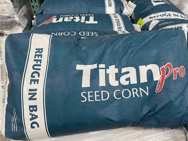 Corn Seed Traited (Glyphosate, Liberty, Enlist Resistant) 80,000 Seeds/Bg (Call 515-468-7088 to order)