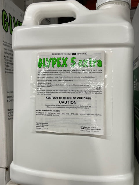 liquid glyphosate herbicide Glyphosate 5.4# 2.5 Gallon Jug (Call 515-468-7088 to Order)