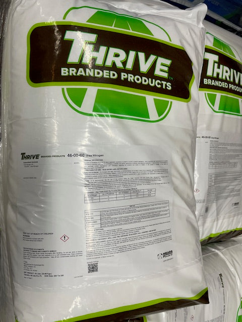 46-0-0 Untreated Urea Yields 46 Pounds Per 100 Pounds of Product Per Acre