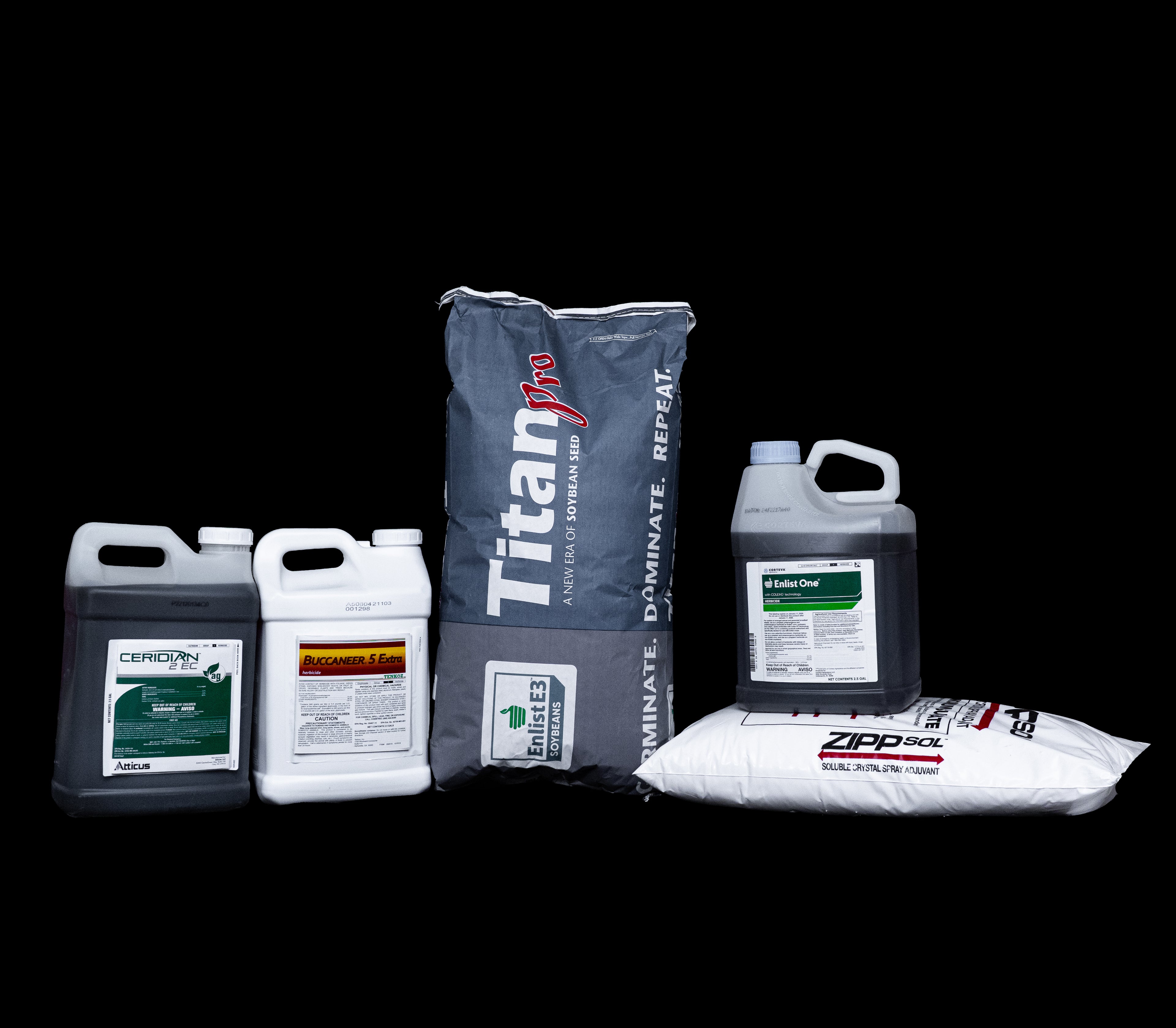 Soybean Plot kit (Followed By Owen's Fall Mix) for 10 acres (Call 515-468-7088 to order) kit includes Seed, Herbicides & AMS for 10 acres