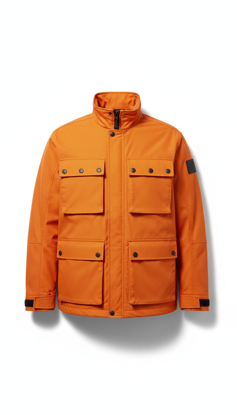 Signal Orange Utility Vest