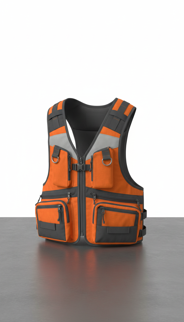 Technical Shell Jacket With Reinforced Panels