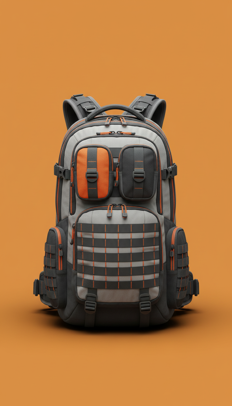 High-Contrast Field Backpack