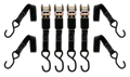 Muddy 1"x8' Standard Duty Ratchet Straps/Camo/4 pack